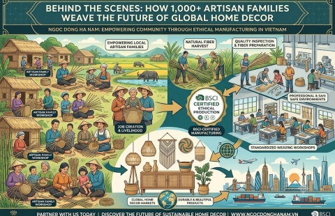 Behind the Scenes: How 1,000+ Artisan Families Weave the Future of Global Home Decor